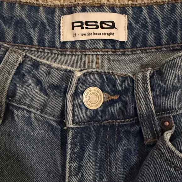 RSQ low rise loose straight jeans - Picture 5 of 6